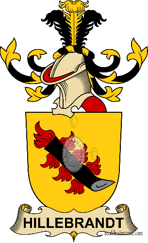 Wappen der Familie Hillebrandt