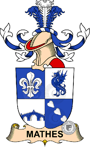 Coat of arms of family Mathes