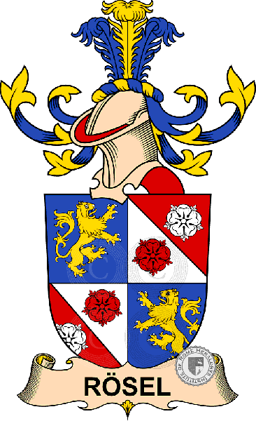 Coat of arms of family Rösel
