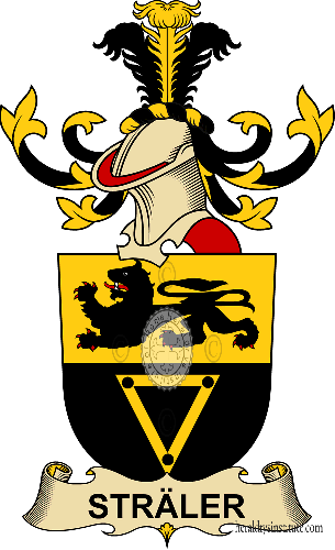 Coat of arms of family Sträler
