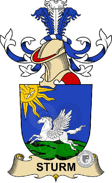 Coat of arms of family Sturm