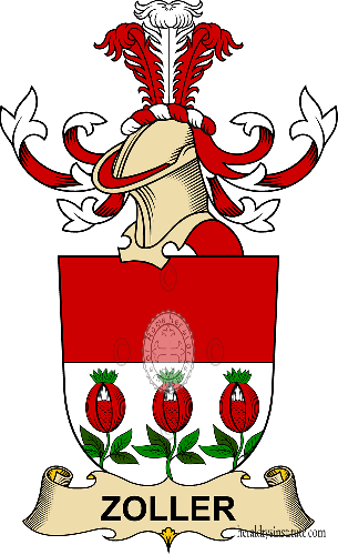 Coat of arms of family Zoller