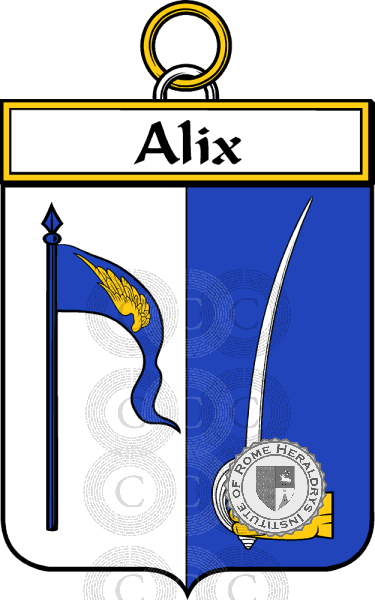 Wappen der Familie Alix