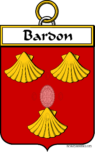 Brasão da família Bardon