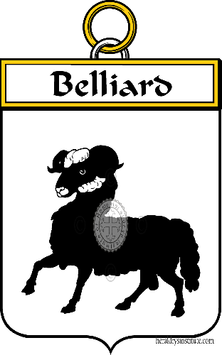 Escudo de la familia Belliard