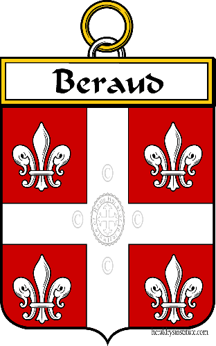 Coat of arms of family Beraud
