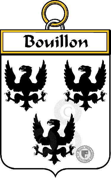 Brasão da família Bouillon