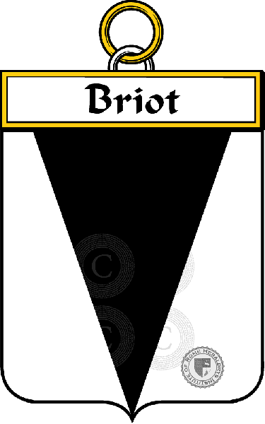 Coat of arms of family Briot