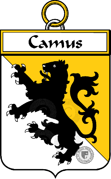 Coat of arms of family Camus