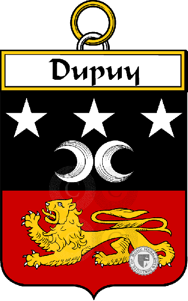 Coat of arms of family Dupuy
