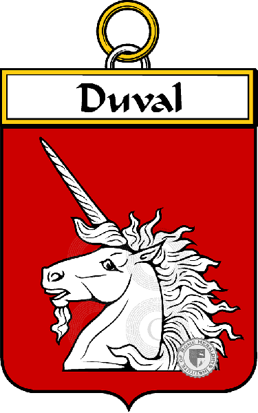 Escudo de la familia Duval