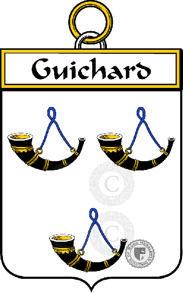 Coat of arms of family Guichard