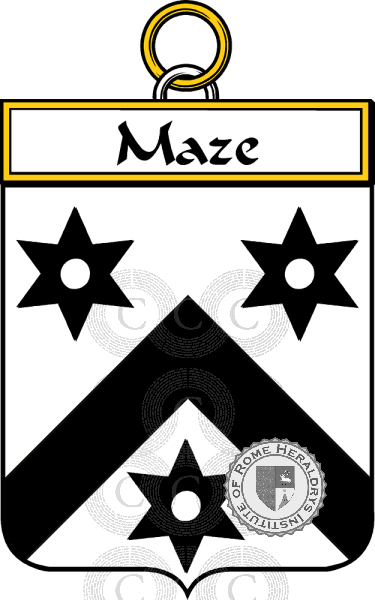 Escudo de la familia Maze