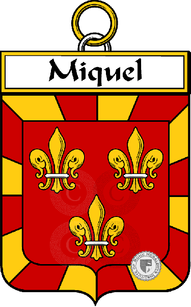 Coat of arms of family Miquel