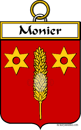 Brasão da família Monier
