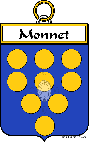Brasão da família Monnet