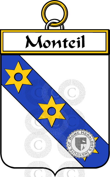 Wappen der Familie Monteil