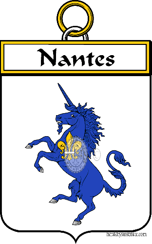 Coat of arms of family Nantes