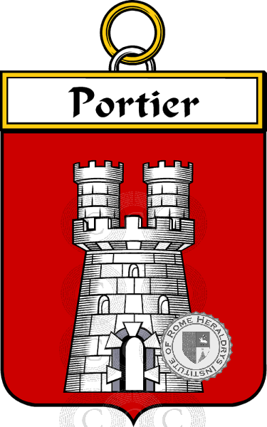 Wappen der Familie Portier