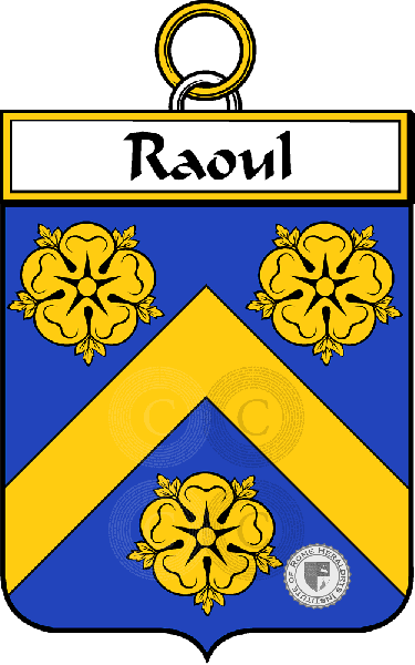 Coat of arms of family Raoul