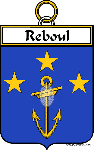Brasão da família Reboul