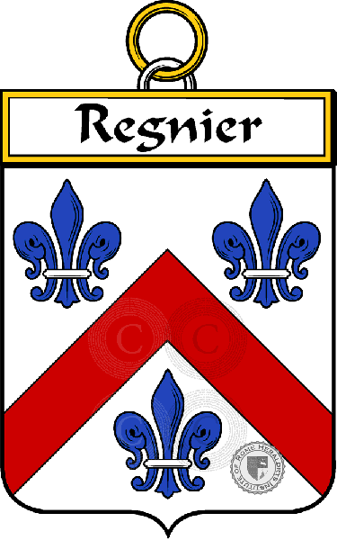 Escudo de la familia Regnier
