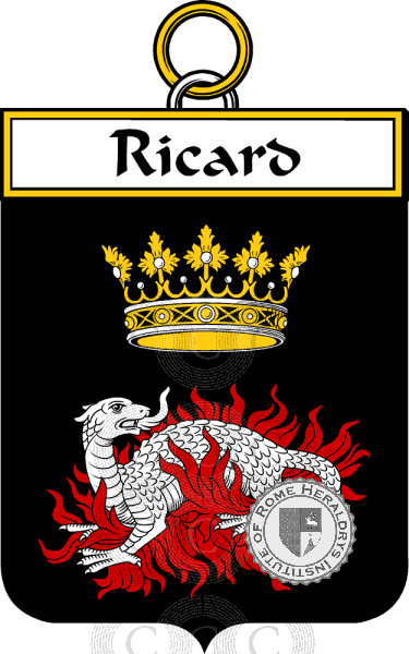 Coat of arms of family Ricard