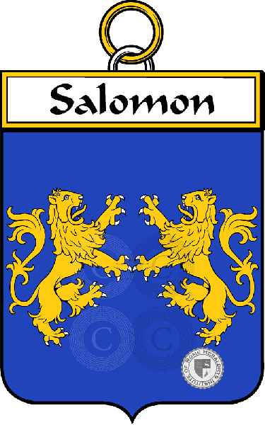 Wappen der Familie Salomon de la Lande