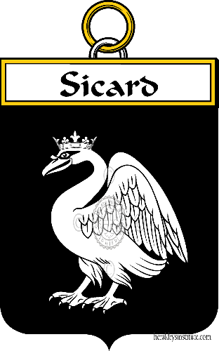 Wappen der Familie Sicard