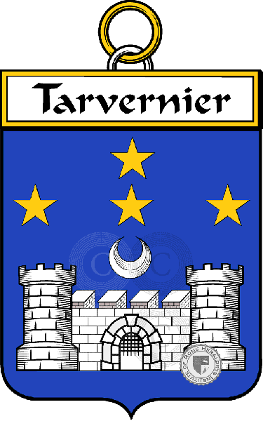 Brasão da família Tavernier