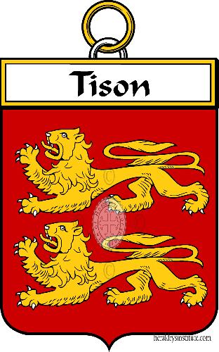 Escudo de la familia Tison