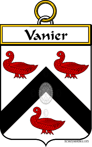 Coat of arms of family Vanier