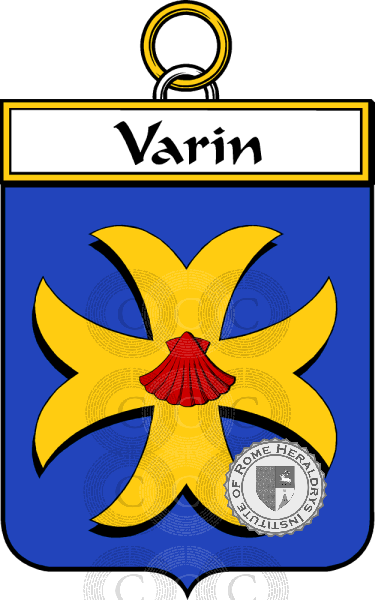 Coat of arms of family Varin