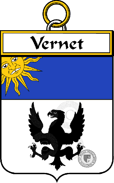 Coat of arms of family Vernet