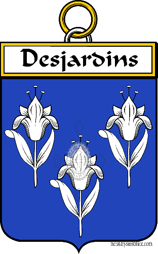 Escudo de la familia Desjardins