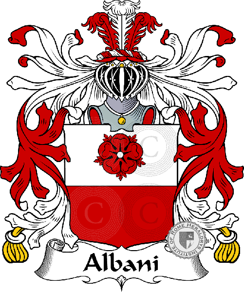 Brasão da família Albani