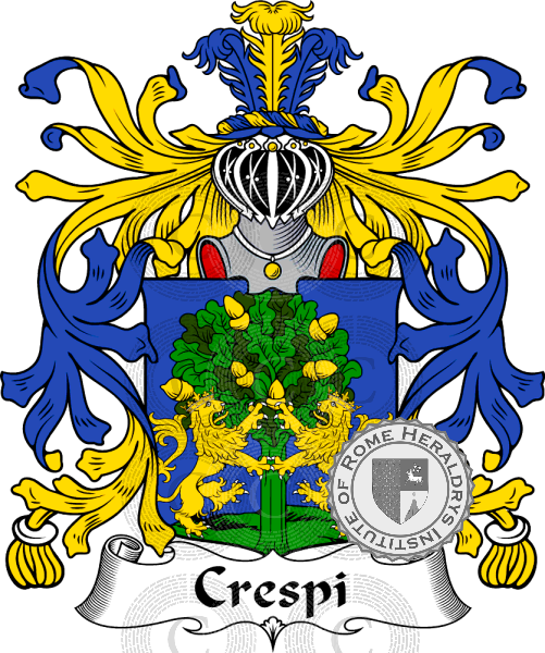 Brasão da família Crespi