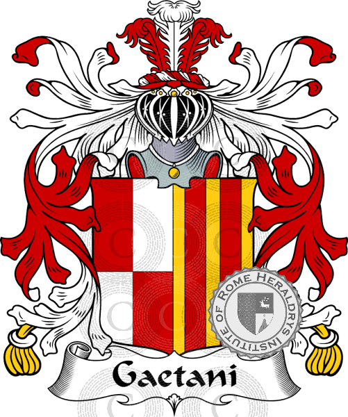 Stemma della famiglia Gaetani