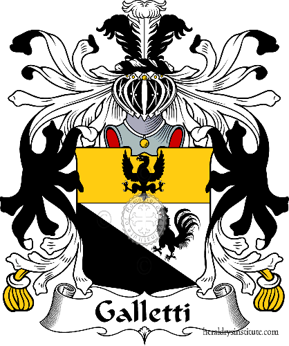 Stemma della famiglia Galletti
