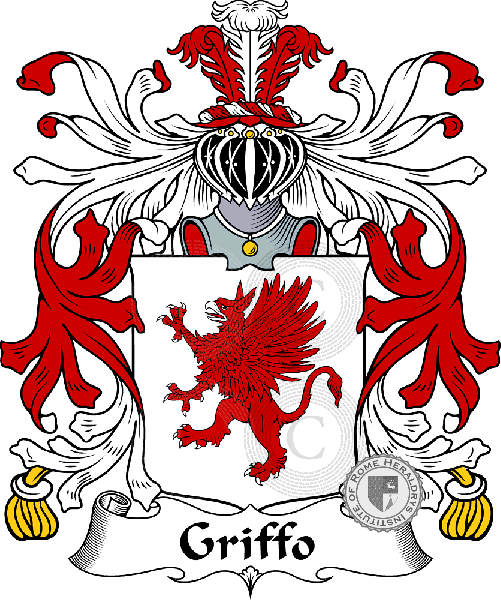 Coat of arms of family Griffo