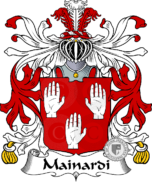 Wappen der Familie Mainardi