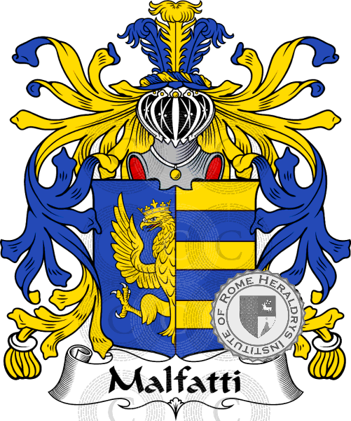 Coat of arms of family Malfatti