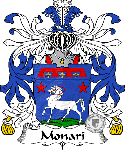 Brasão da família Monari