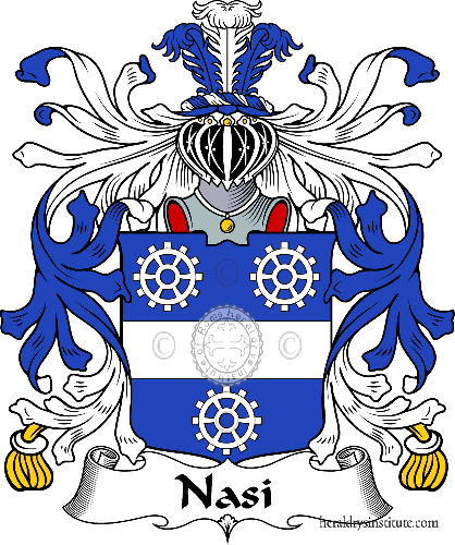 Coat of arms of family Nasi