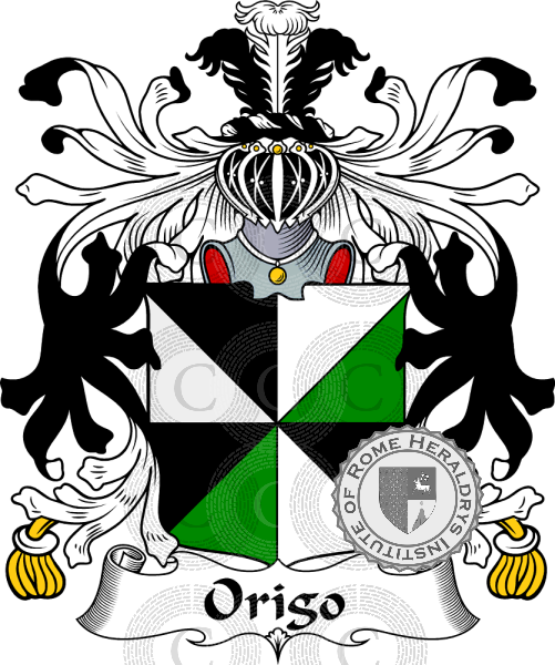 Escudo de la familia Origo