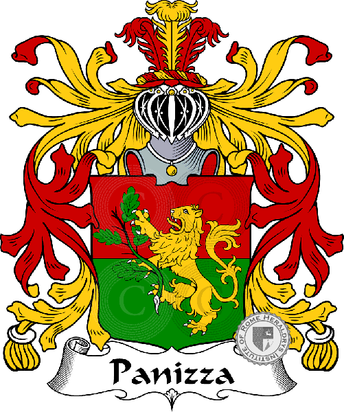 Escudo de la familia Panizza