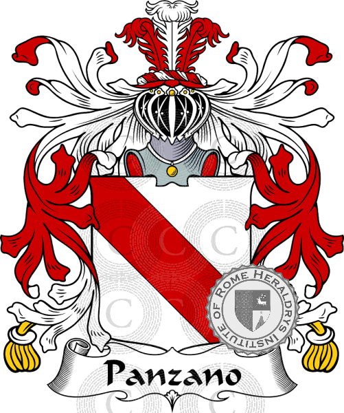 Escudo de la familia Panzano