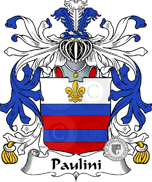 Wappen der Familie Paulini