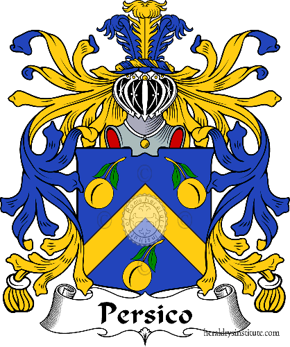 Coat of arms of family Persico