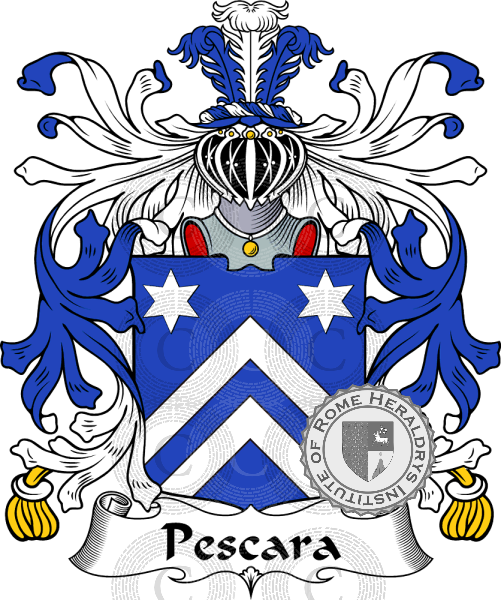 Escudo de la familia Pescara